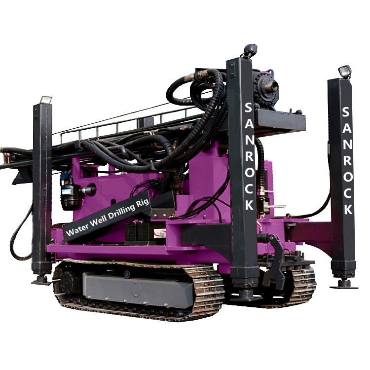 Water Well Drilling Equipment Borehole 300Meters Depth Hydraulic Water Drilling Rig Prices