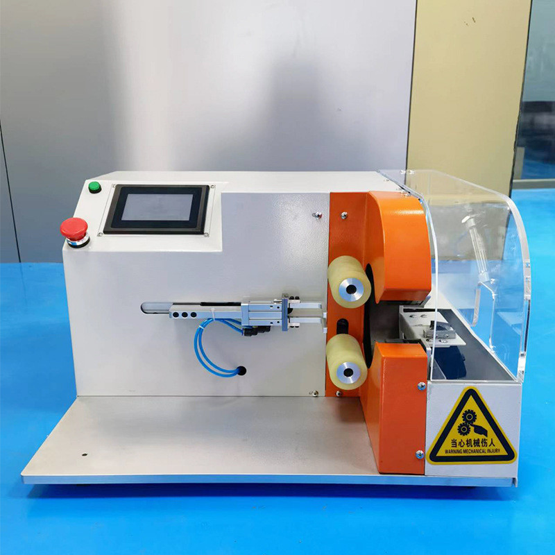 CX-303 Semi Automatic Rubberized Fabric / Tape Wrapping Machine And Winding