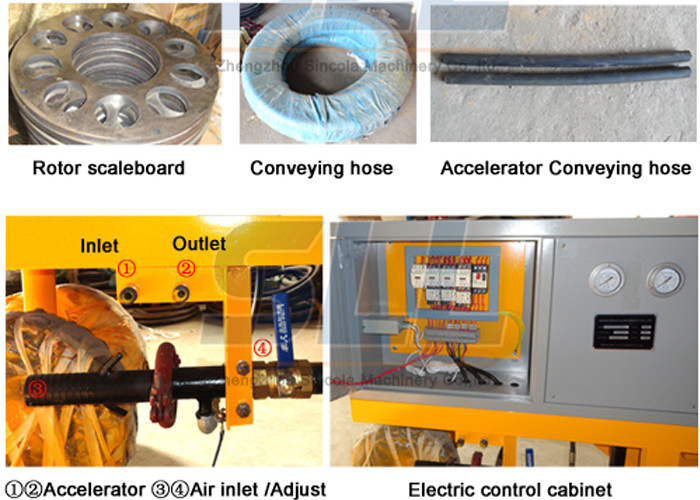 Electric Drive Concrete Shotcrete Machine