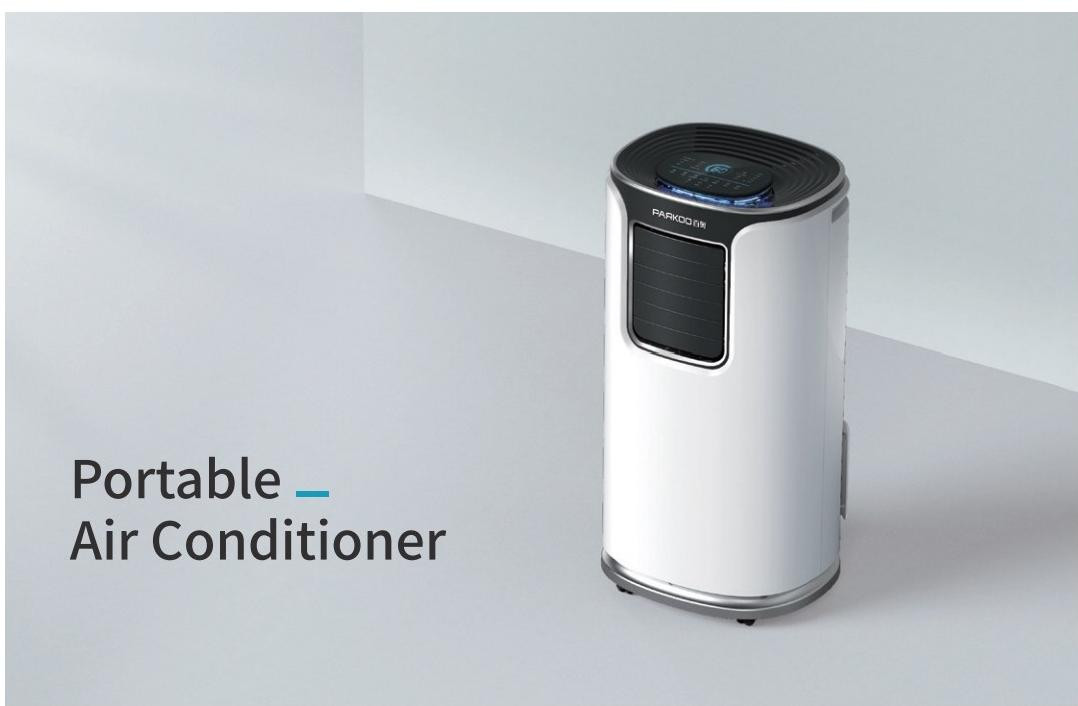 10000 BTU/H 220V Mobile Air Conditioner 3 Speeds Stepless Adjust Refrigerative