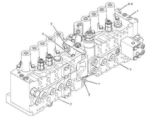 2597464 VALVE GP-MAIN CONTROL Parts scheme