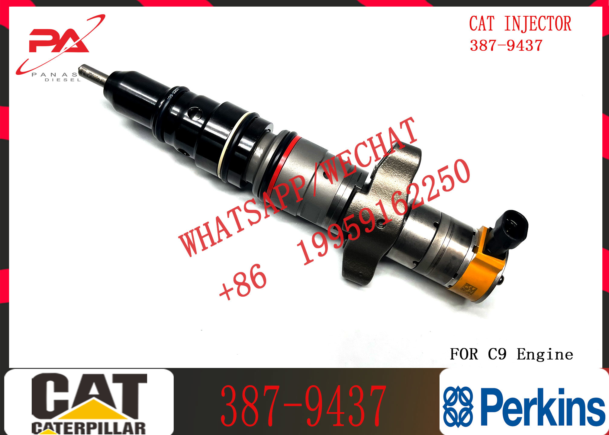 C9 Injector 387-9437 553-2592 459-8473 10R-9003 10R-7223 10R-4764 10R-2828 10R-4844