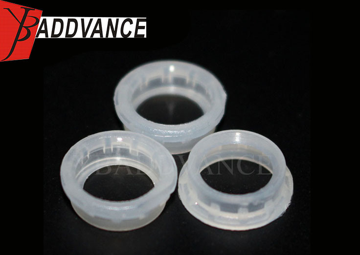 White Color Fuel Injection Kit Spacer Component ASNU192 For Bosch Ev6 Cone