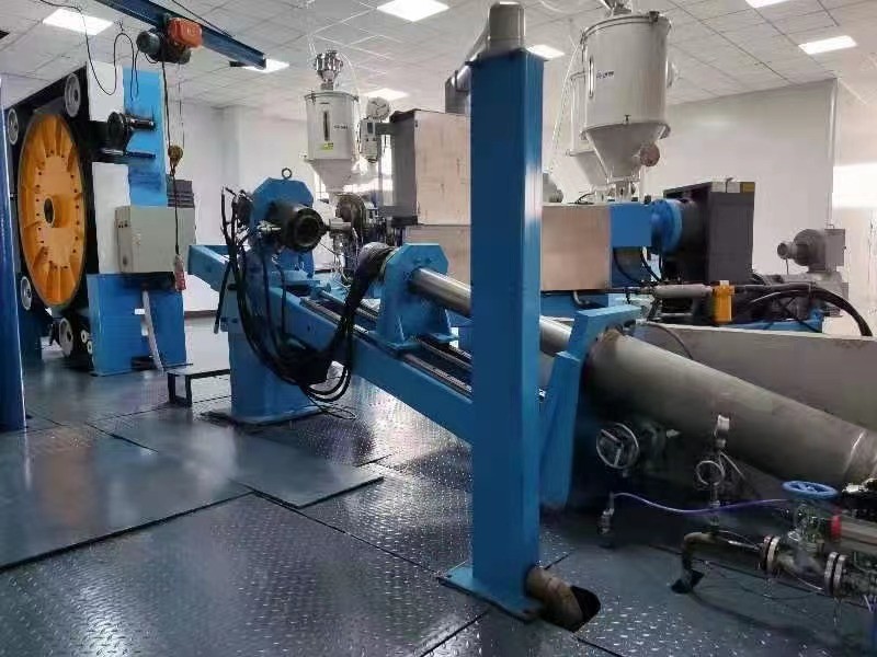 35kv CCV Lines 150+90+65 XLPE Extruder Machine For Power Cable 240 / 300 / 630 Square Mm
