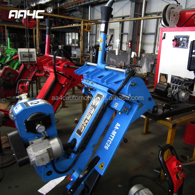 AA4C Mobile truck tire changer on vans