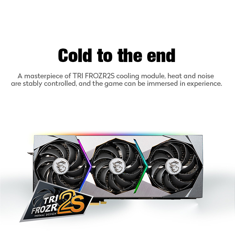 Smart Learning Computert Graphics Card GeForce RTX 3080 Ti SUPRIM X 12G