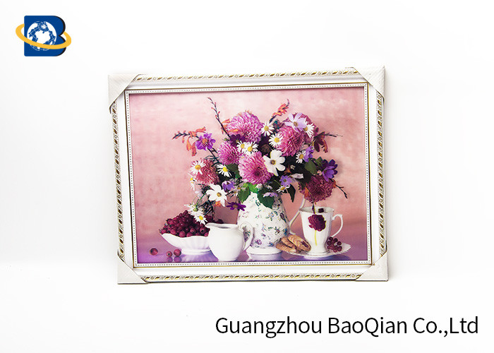 Flowers Pattern 3D Lenticular Pictures Poster Painting Home Decor Wall Art Decor