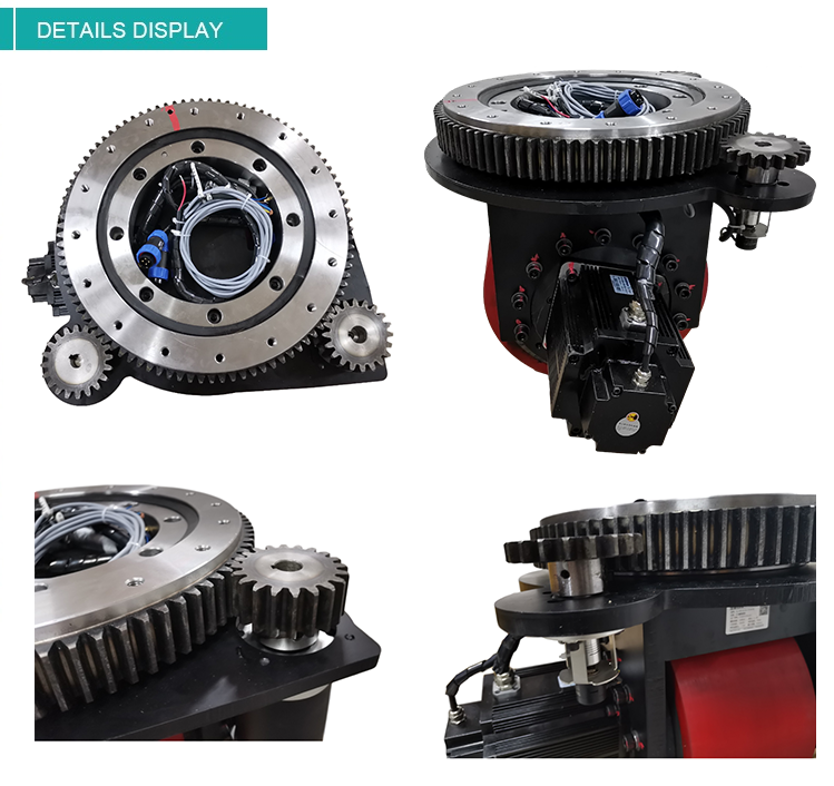 4000KG Agv Heavy Duty Electric Wheel Drive Motor For Platform Truck