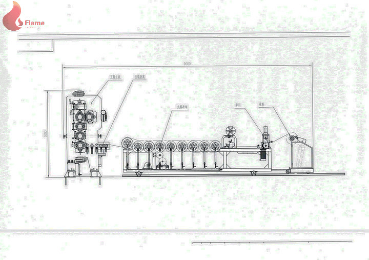 SY560-5L1650mm Five Roll Calender Production Line used in PVC Sheet