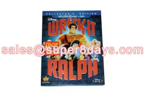 China Wreck-It Ralph (2012) 1BD+1DVD Blue Ray DVD Cartoon Movies Blu-ray DVD Wholesale Supplier Top AAA Quality on sale
