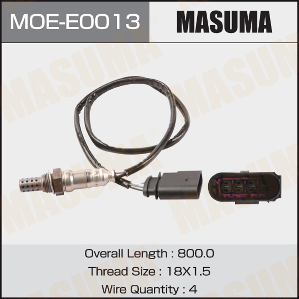 MOE-E0013 MASUMA Auto Oxygen Sensor 1K0998262R 1K0998262Q 07D906262E for AUDI A3