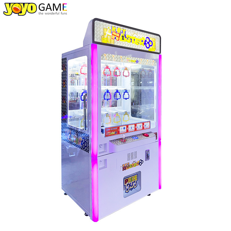 Golden Skill Crane Credit Card Game from China Manufactory Old Arcade Amusement Machine with Bill Acceptor Key Master