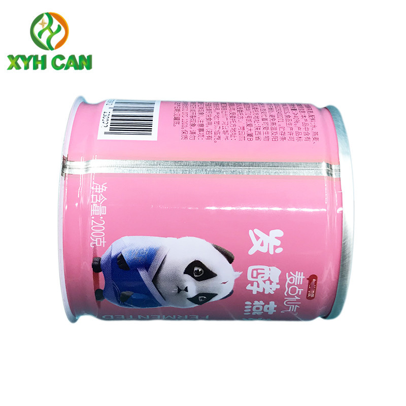 Metal Food Tin Cans for 60g 100g Beef Sauce Mini Custom Size for Restaurant