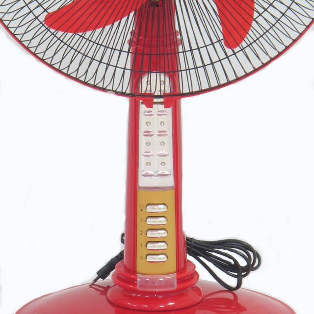 18" Battery Operated 12v 18 Inch Rechargeable Dc Fan Emergency Light Fan 12 Digital 15 Pedestal Air Cooling Fan 3 or 5 Ce ROHS