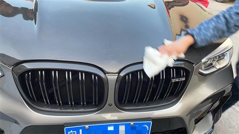 For BMW X3M X4M F97 F98 Carbon Fiber Machine Cover Dry Carbon Fiber Material X3M X4M Carbon Fiber Hood Engine Cover