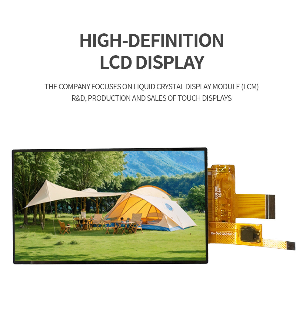 Vertical Touch Screen TFT Monitor 720x1280 LCD Capacitive Display 3.46 Inch