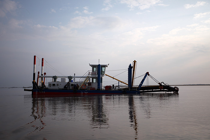 The Daily Output of This 14 Inch Model Dredger Equipment is 3000 Cubic Meters