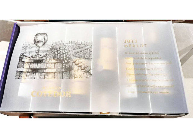 35 Inch Roll 50gr 60gr Wine Package Inner Paper Translucent Customized Size