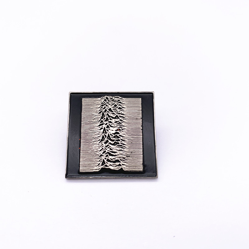 Colorful Custom Logo Lapel Pins , Silver Plated Letter Lapel Pins