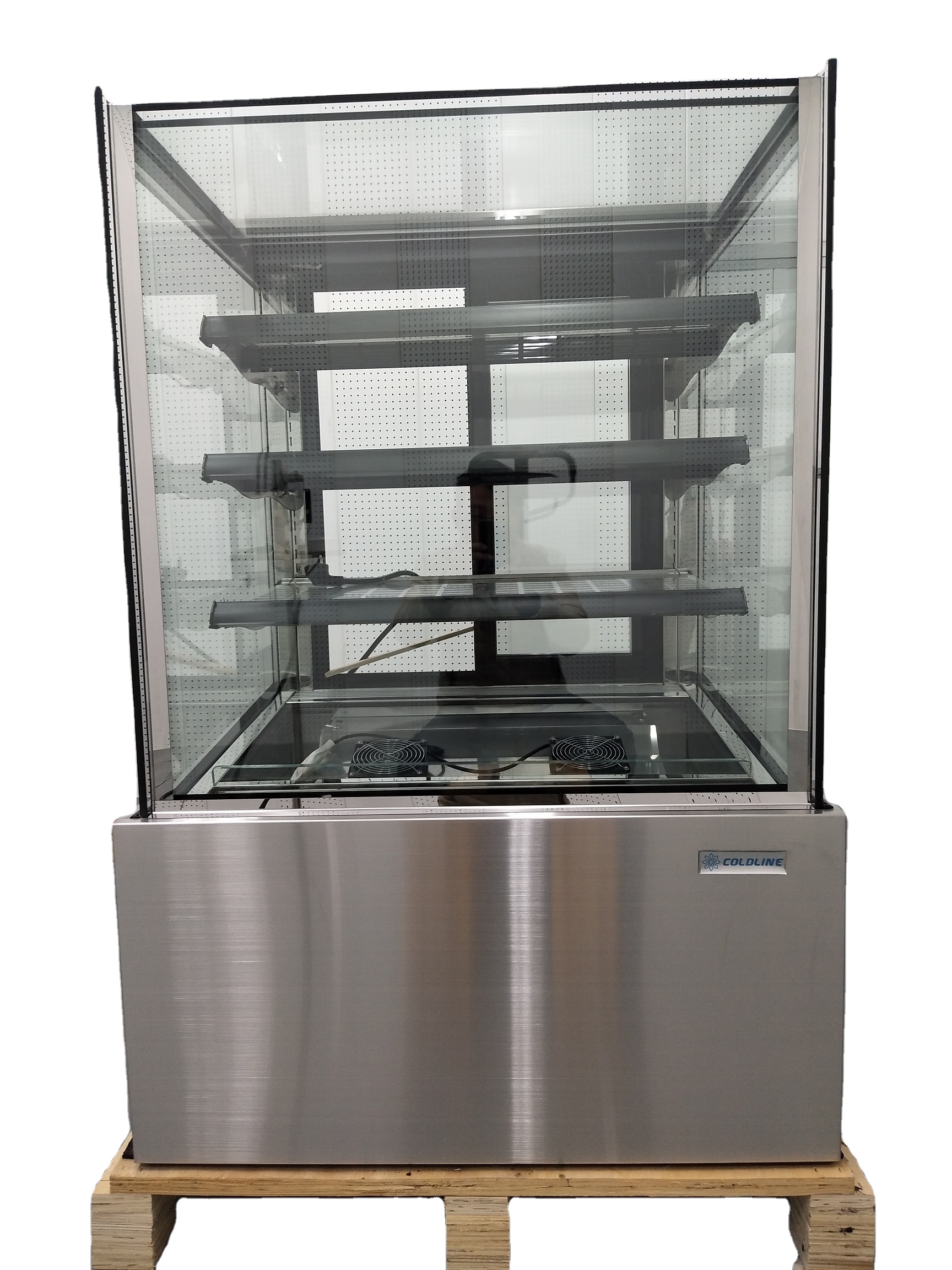 22.7 CU.FT Refrigerated Pastry Display Case Chiller 4 Layers