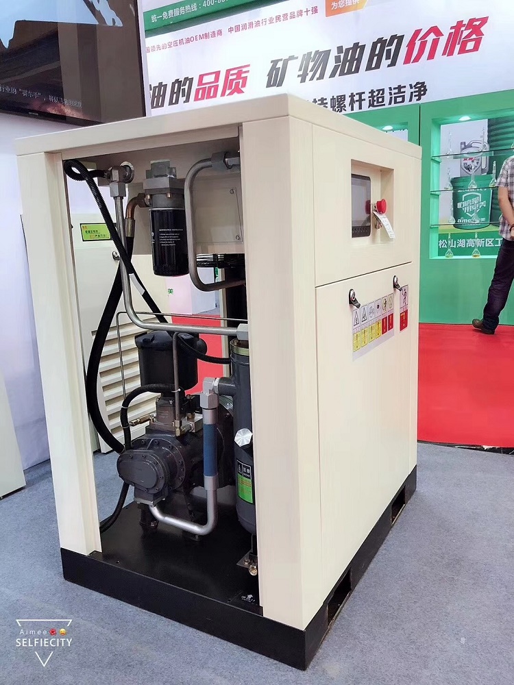 Stationary Silent Oil Free Air Compressor 0.8MPa Pressure 60HP Customizable