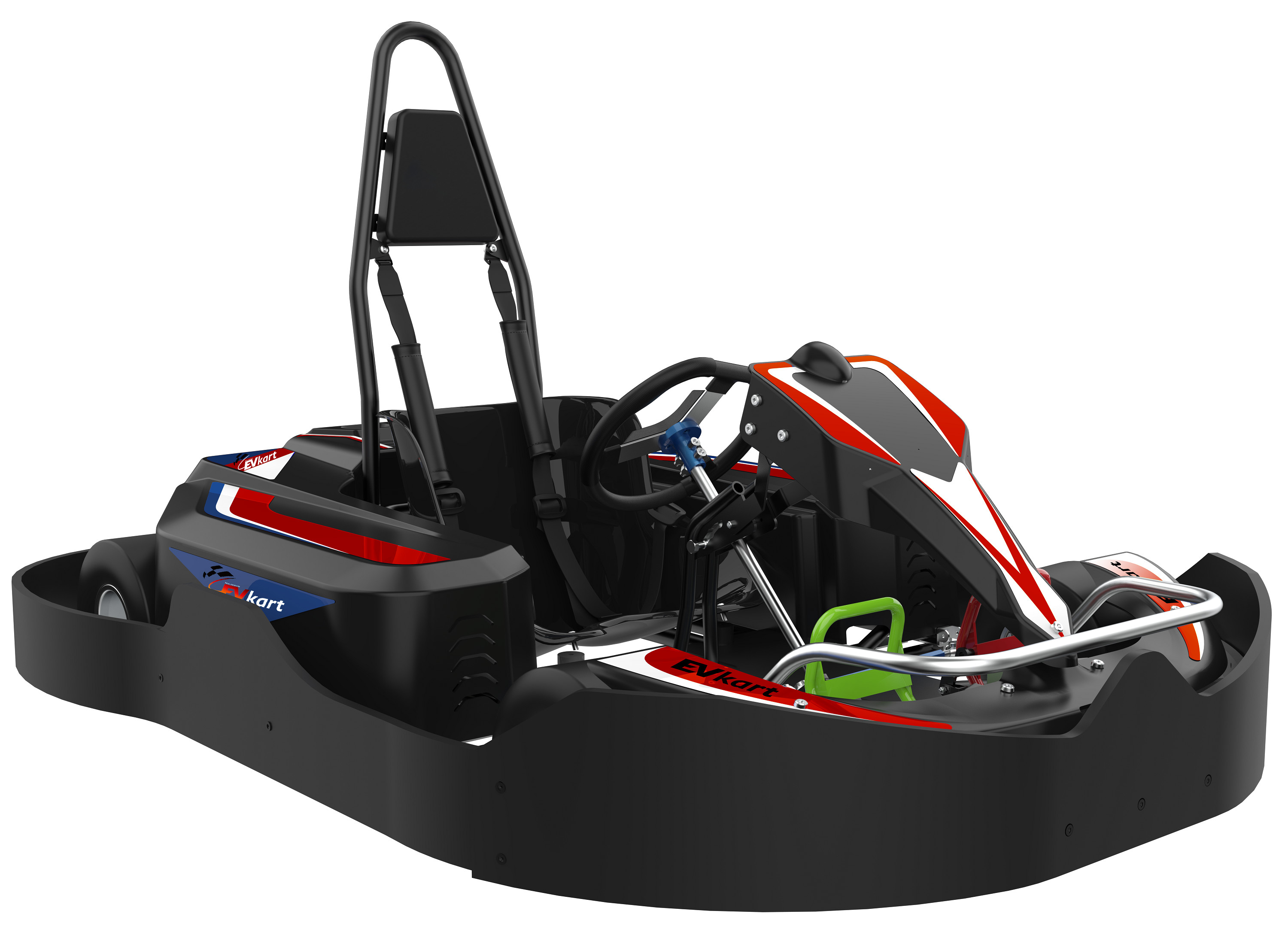 Servo Motor 28km/h 48V Electrical Go Kart For Adults