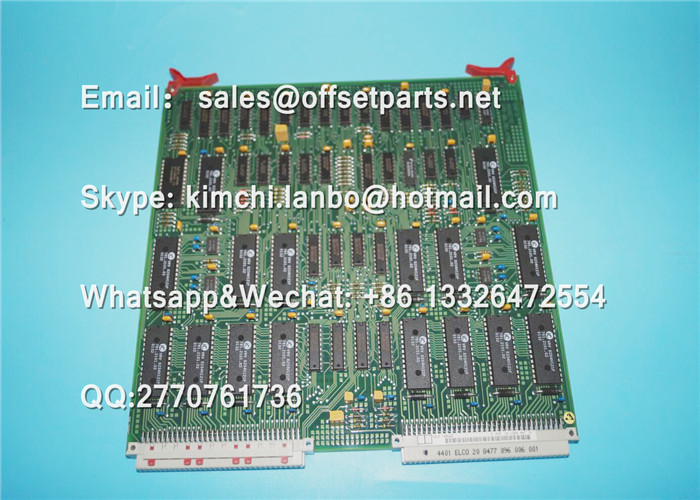 91.144.6021/01 EAK 2 circuit board original used part of offset press printing machine