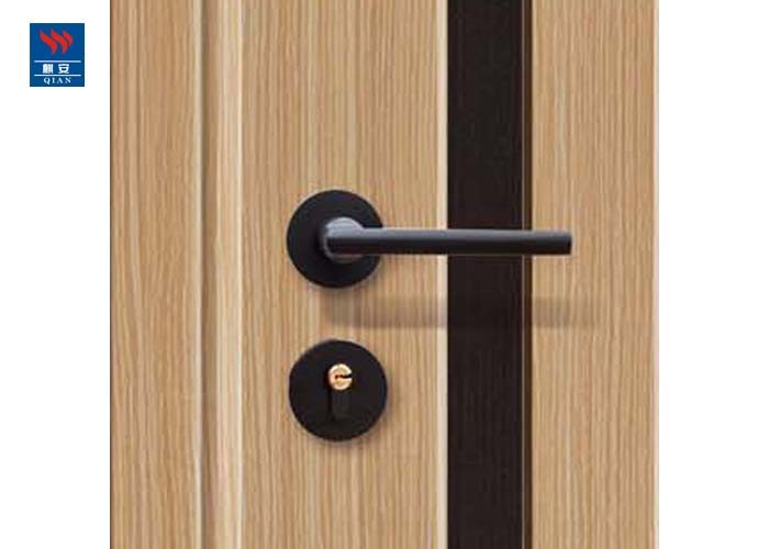 Decoration Line Modern Room Design Interior WPC Eco friendly wooden Doors With Frames