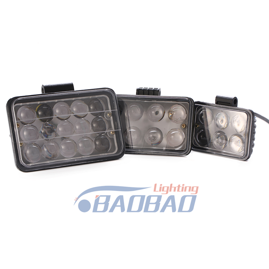 18W 24W 45W 6LED 8LED 15LED Car Universal LED Work Light Bar