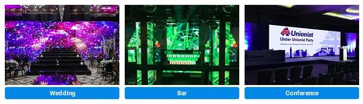 Indoor Flexible Curved Led Screen Display Module P2.5 P3 P4
