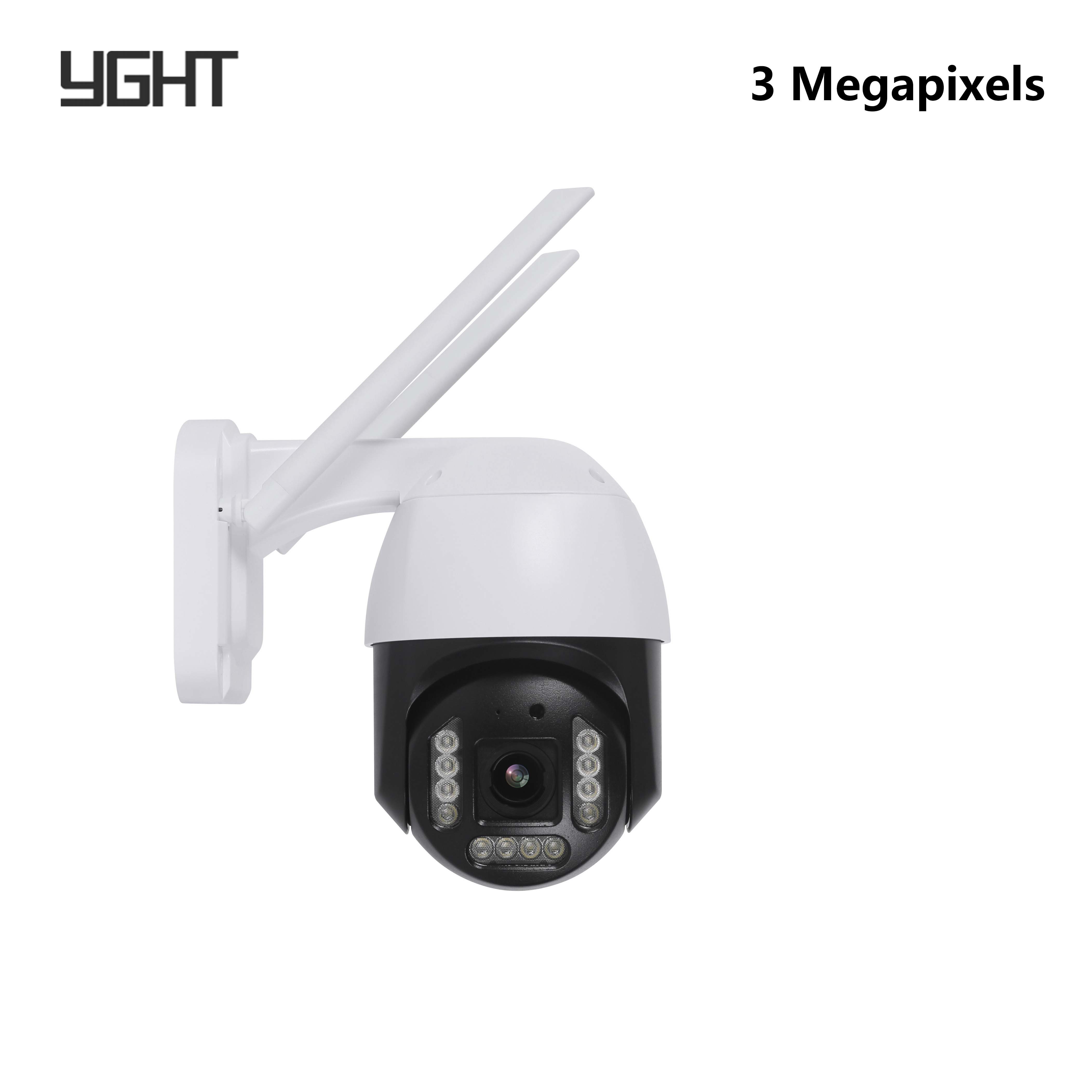 AI Track 2.4G WiFi CCTV PTZ Camera Outdoor IP66 Waterproof Seetong Cloud