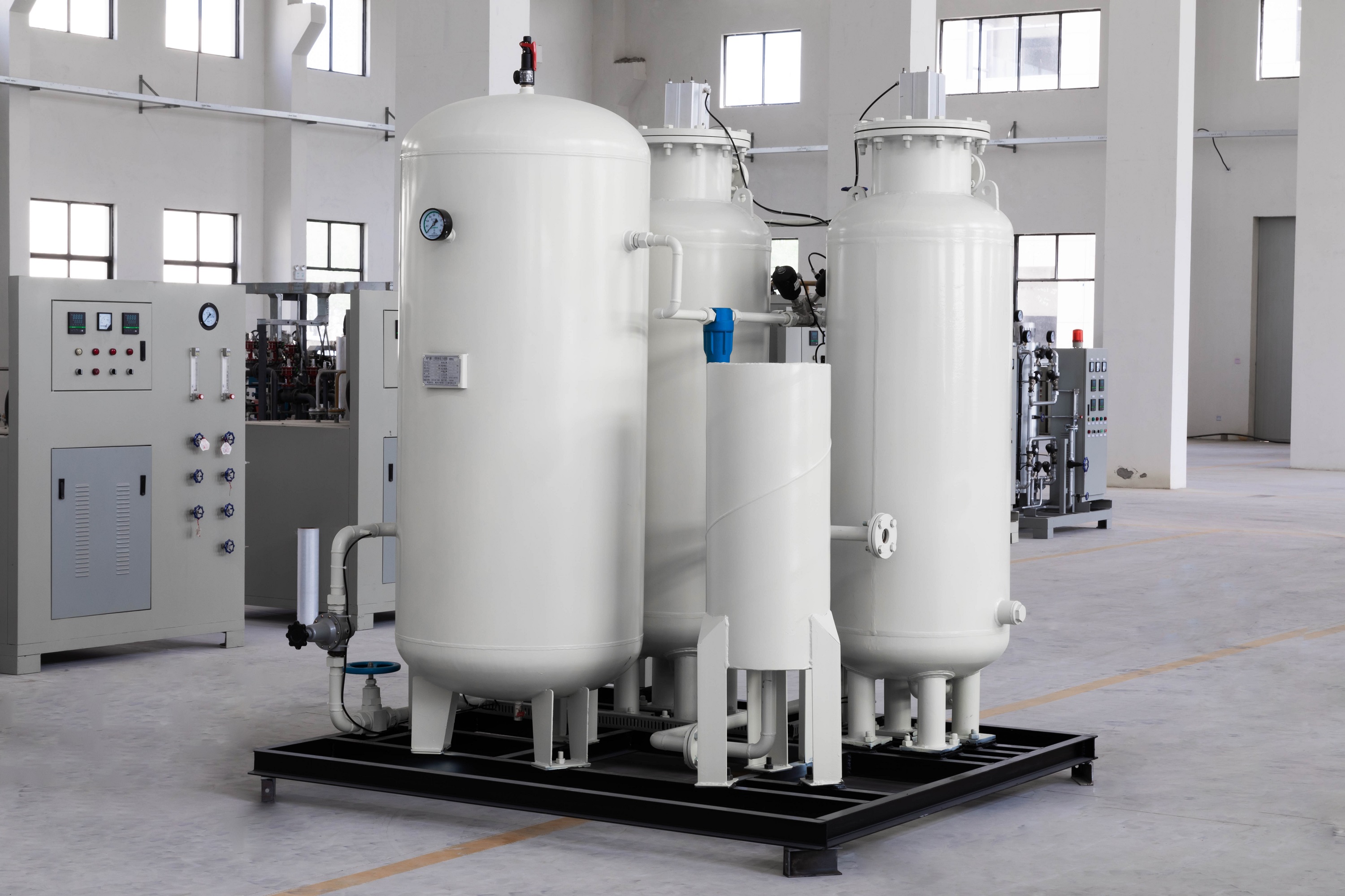 Commissioning and Training Provided PSA Oxygen Generator with Filling Cylinder System