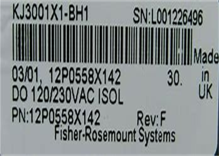 Digital I O Module Emerson KJ3001X1-BH1 8 Channel New In Box 0