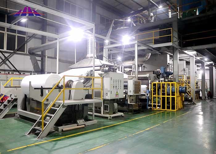 multi three beam sss Spunbond Nonwoven Fabric Machine for hyiene adult and baby diapers