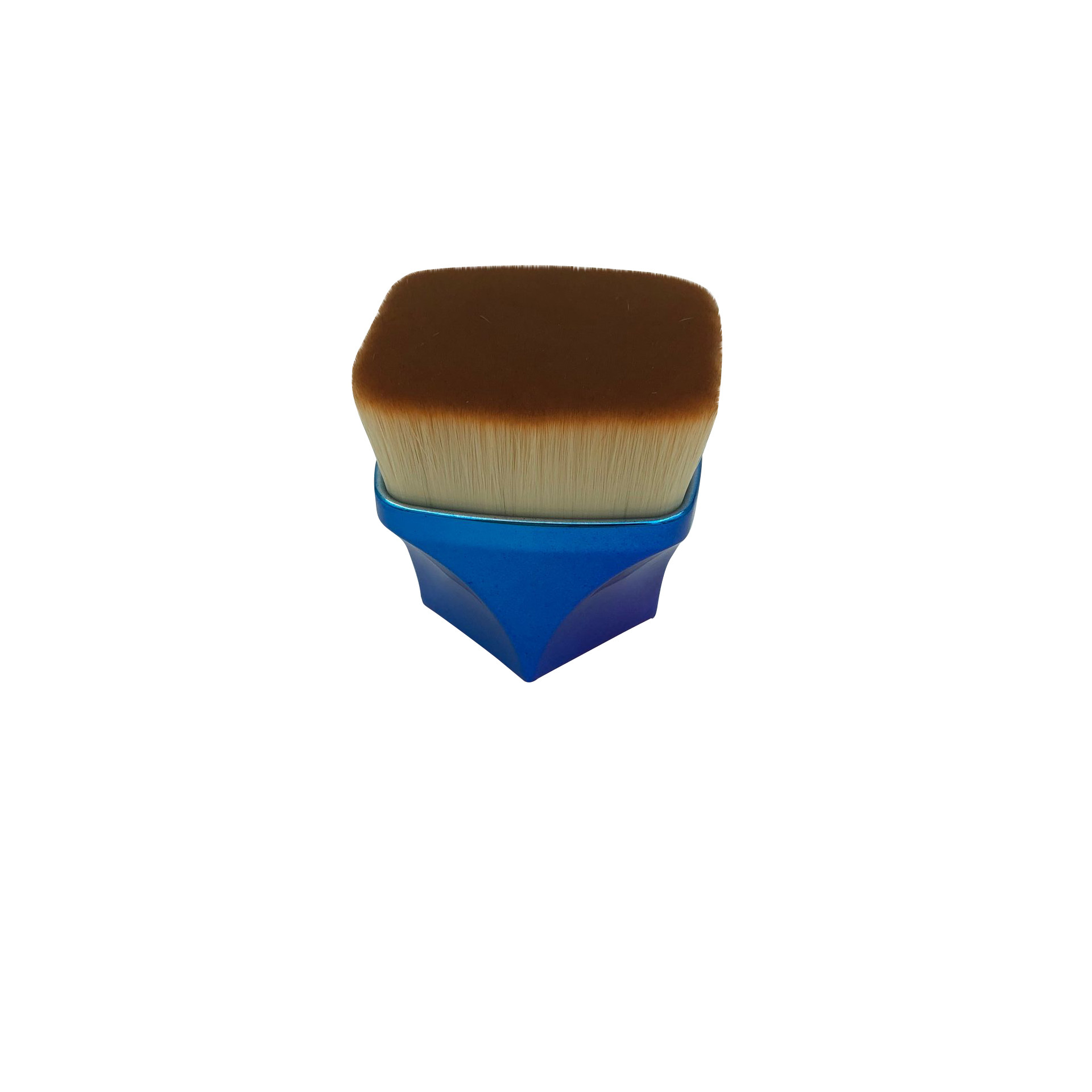 Mini Single Blue Round Kabuki Brush Liquid Foundation