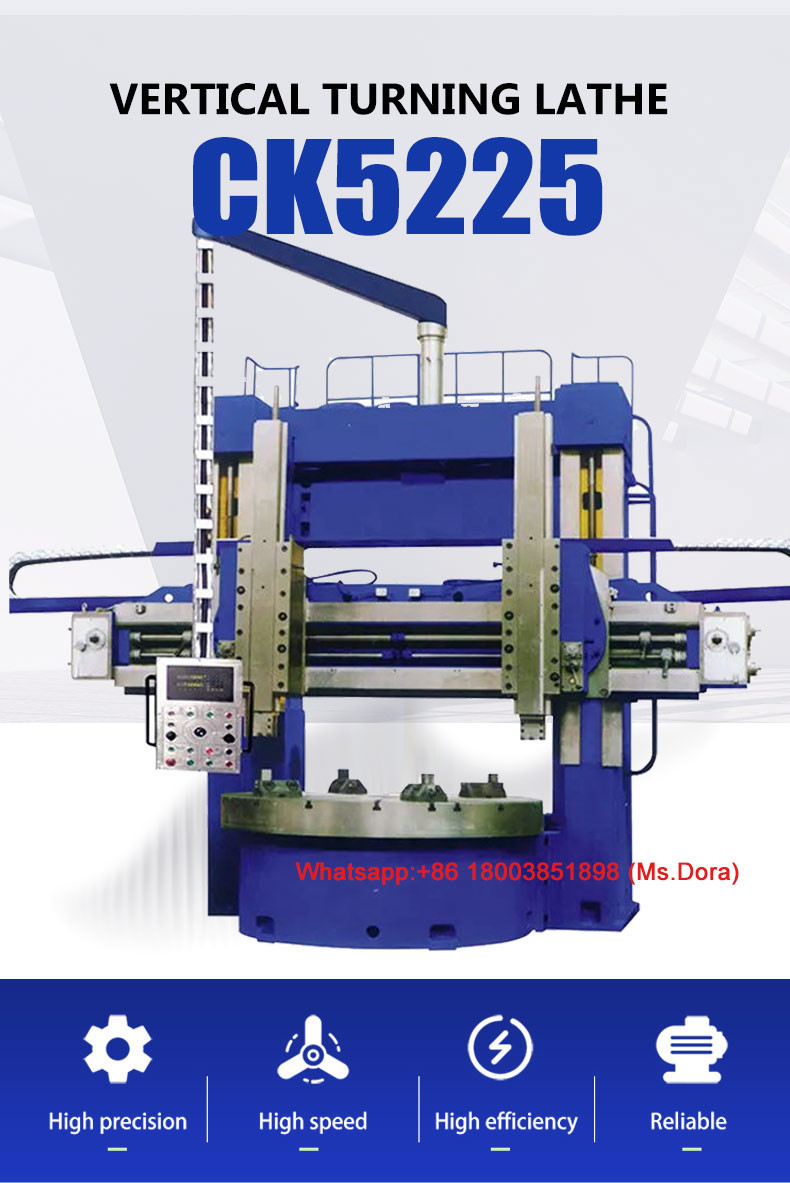 Universal Double Column CNC Vertical Lathe Machine Tool