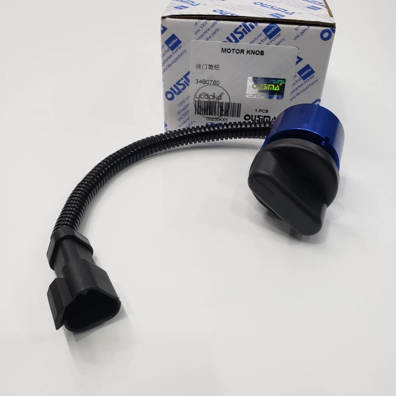 OUSIMA Excavator Spare Parts 34B0760 Throttle Knob for Excavator LIUGONG