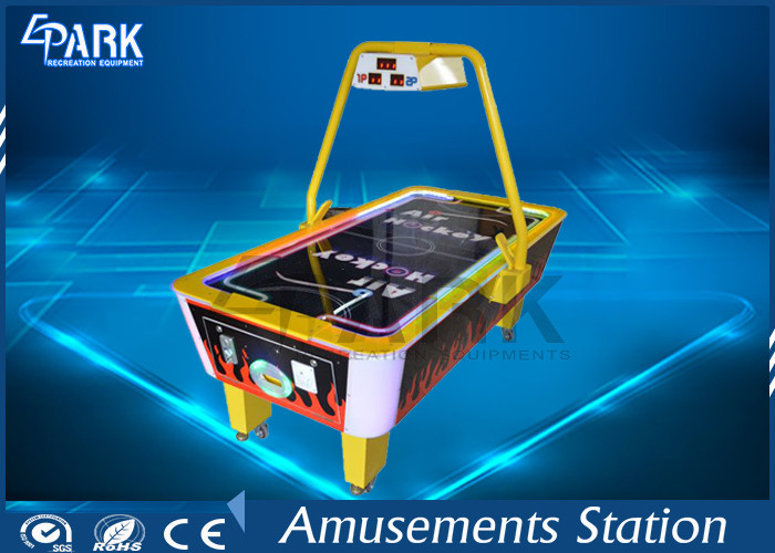 Coin Operated Air Hockey Machine / Video Game Machines Sound Music