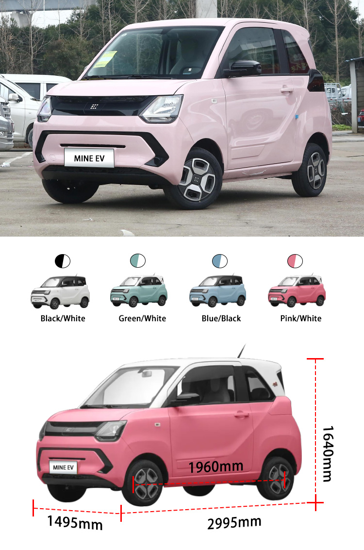 China New Energy Vehicles Pure Cars Dongfeng EV Mini Electric Car