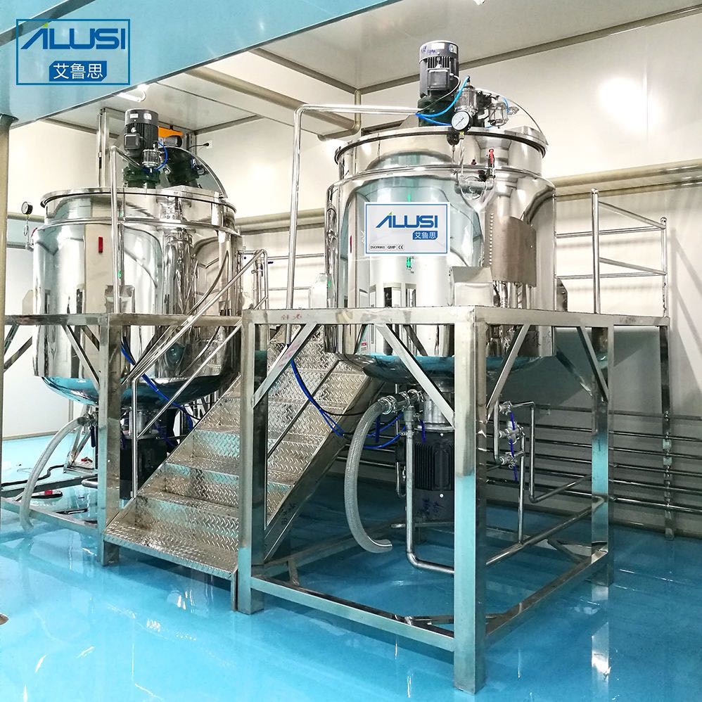 5t Factory Liquid Soap Shampoo Production Machine Mixing Tank Blender Mixer