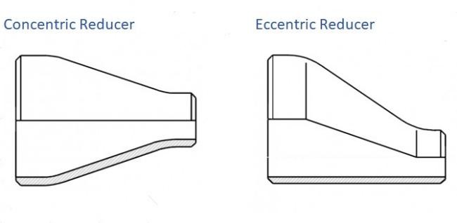 Nickel Alloy Concentric Reducers Butt Weld Seamless Pipe Fittings PipeLine System