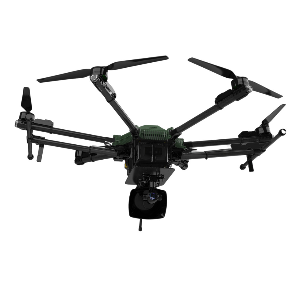 Foldable 10X Zoom Camera Law Enforcement Drones For Police Force ODM With Amplifier Speaker HXF600