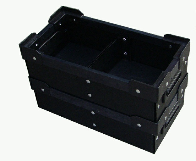 ESD Antistatic Corrugated Plastic Box Reusable Customize Correx Box