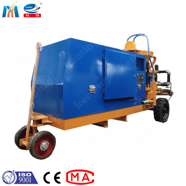 Diesel Engine Portable Wet Shotcrete Machine KSP Series For Tunnel Support