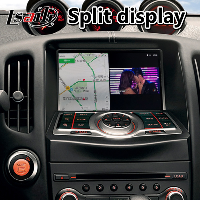 Lsailt Android Carplay Interface for Nissan 370Z With Wireless Android Auto Youtube Waze