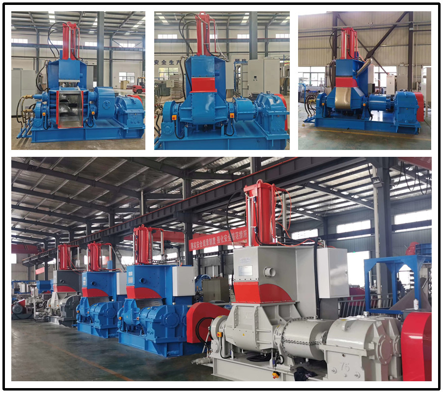 55KW 75KW Banbury Rubber Kneader Machine Rubber Dispersion Kneader