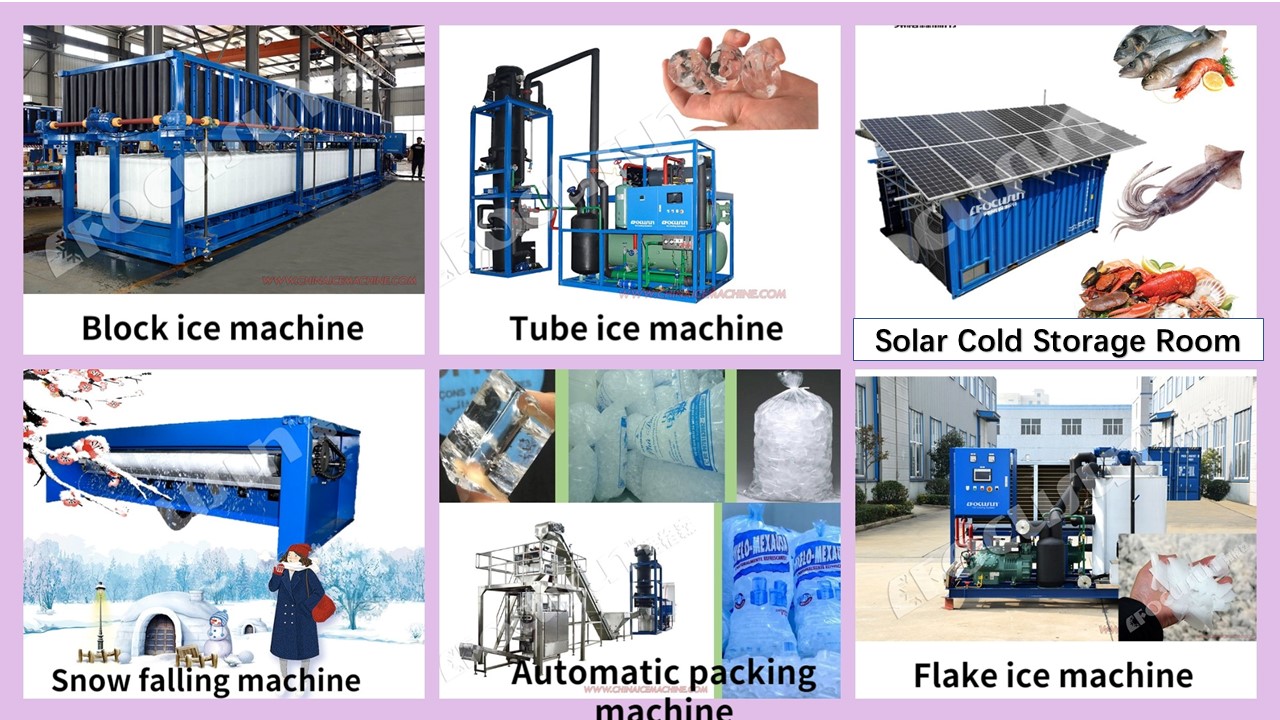 Transparent Block Ice Maker with Condenser Core Components Ice Sculpture Machine