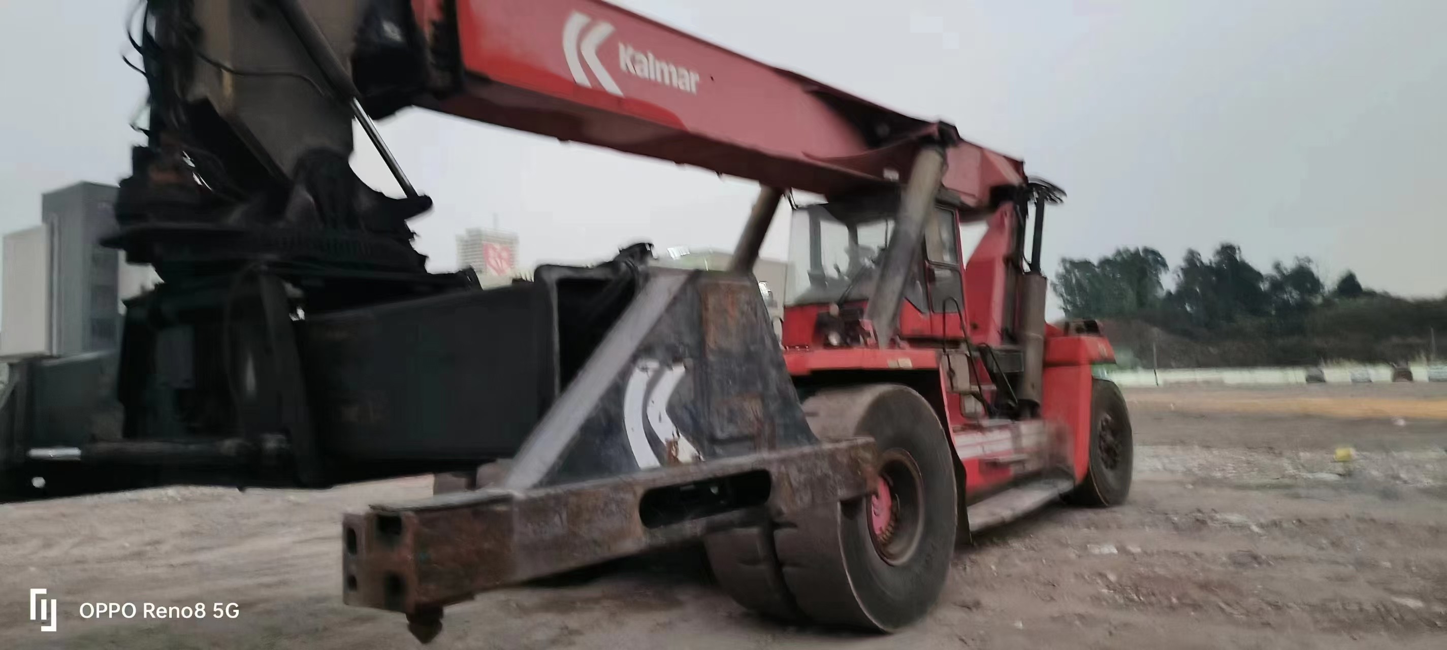 2005 Model Used Container Reach Stacker KALMAR DRF450 Energy Savings