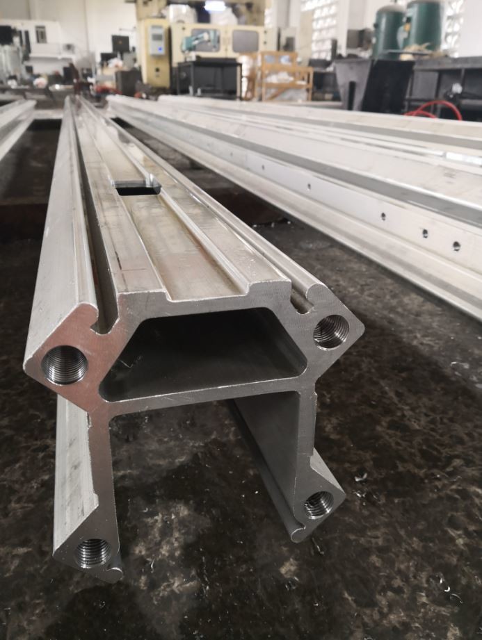 TF500 Feed Beam 7020 Aluminium Extruded Profiles Heat Treatment T6
