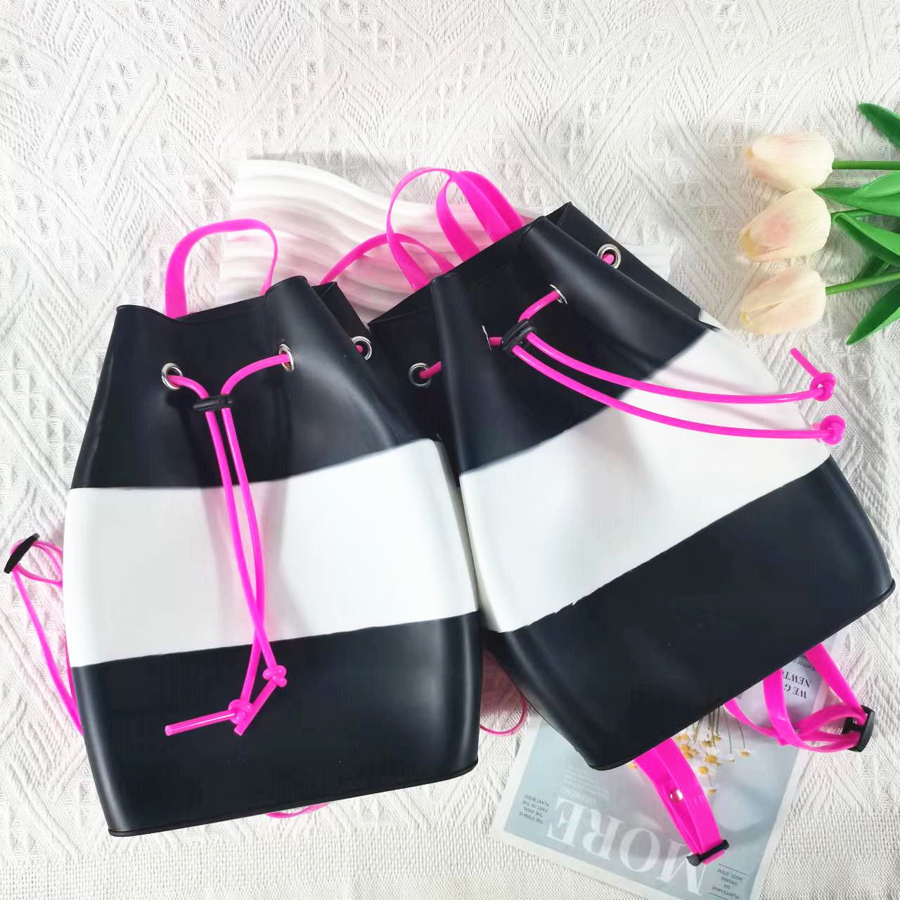 Silicone Pencil Case With Durable And Lightweight Design Backpack Makeup Bag Travel Bag Travel Aceessories School Gifts